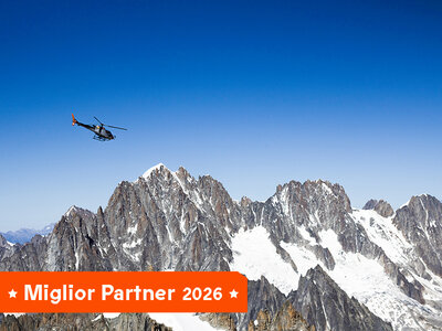 Cofanetto regalo 1 entusiasmante tour di 20 minuti in elicottero sul Monte Bianco