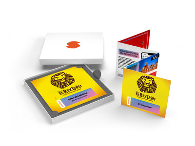 Caja El Rey León - 2 personas