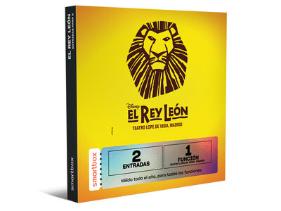 Caja regalo El Rey León - 2 personas