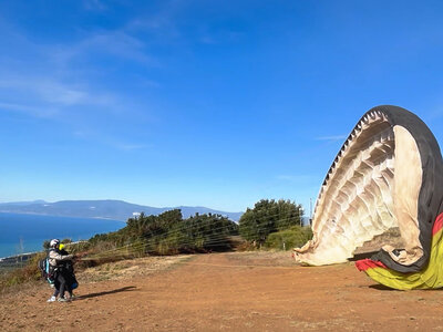 Cofanetto Decolla leggero: volo tandem con Parapendio Tandem Calabria