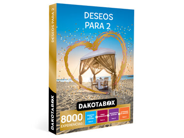 Caja Regalo Dakotabox - Bipack Deliciosa desconexión + Experiencias a la  carta para 2 personas - DAKOTA BOX -5% en libros