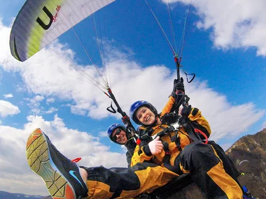 Volo in parapendio per 2 sul Massiccio del Grappa