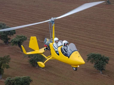 Autogiro para dos: vuelo de iniciación de 30 min