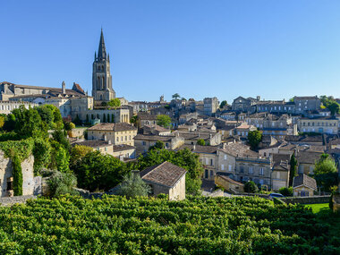 Visite de Saint-Émilion et de vignobles en DS présidentielle avec chauffeur privé (8h)