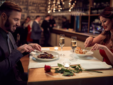 Cena romantica a Bologna