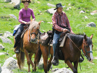 Rilassante passeggiata a cavallo