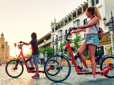 Ruta de 1h en Kickscooter por Sevilla