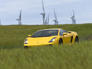 Ruta de 20 km por carretera con Lamborghini Gallardo en Madrid