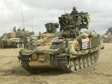 Fahrt mit einem Raketenabschusspanzer in Norditalien für 1 Person