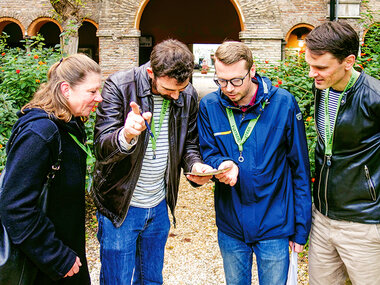 Escape room urbano en Roma