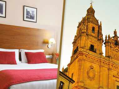 Descubre Salamanca en 1 noche en el Hotel Casino del Tormes y tour privado para 2 personas