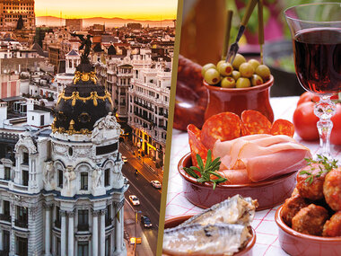 Madrid deliciosa: 1 noche con desayuno y visita a bodega o tapas