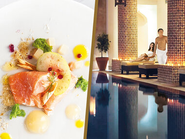 Parentesi relax e gusto: 1 giornata in spa di lusso e 1 cena gourmet per 2