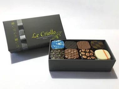 Assortiment gourmand et artisanal de 16 chocolats tradition