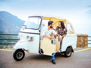 Romantico tour della Costiera Amalfitana in Ape Calessino con pausa gourmet per 2