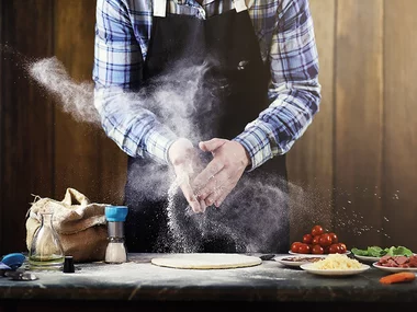 Passione pizza: 1 divertente lezione di cucina con pranzo incluso per 2 persone