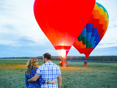 Vol en montgolfière magique en semaine à vivre avec une maman rêveuse