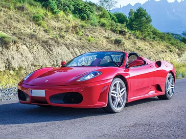 Conducción Ferrari F430 F1 por carretera