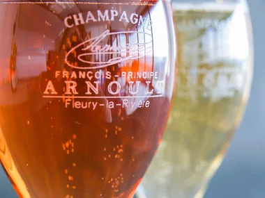 Visite gourmande d'un domaine avec dégustation de champagne rosé