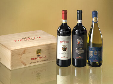 Enologia targata Frescobaldi: 1 box di vini a domicilio