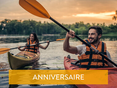 Anniversaire sportif pour ceux qui aiment l'aventure