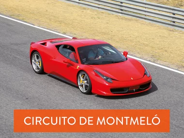 Conducción Ferrari 458 Italia en circuito de Montmeló