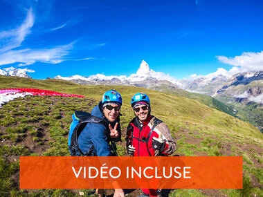 Vol sensationnel de 25 minutes en parapente biplace avec photos et vidéos