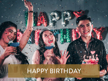 Alles Gute! Reisen, Abendessen, Abenteuer und Wellnessaufenthalte zum 18. Geburtstag