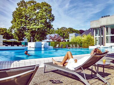 Demi-journée de bien-être en duo avec sauna privé au Domaine Thermal de Mondorf durant le week-end