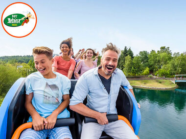 Toegang voor 1 volwassene en 1 kind tot Parc Astérix