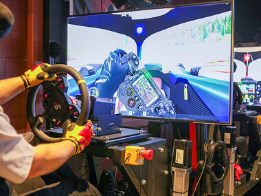 25 minuten raceplezier in een simulator in Vlaams-Brabant voor 2