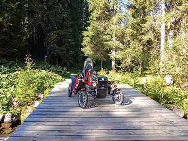 Session de Swincar en tandem de 2h30 près de Montreux