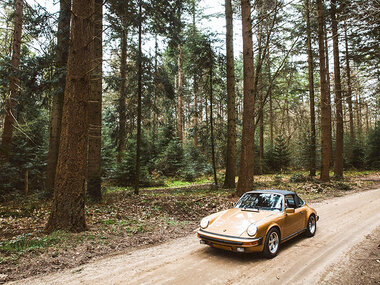 Dagtocht in een klassieke Porsche naar keuze in Zuid-Holland