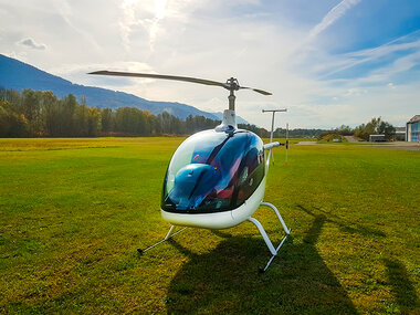 Découverte du mont Blanc en duo : 1h de vol en ULM hélicoptère