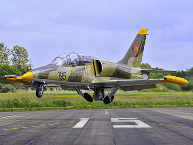 Spektakelvlucht in een L-39 Albatros in Duitsland