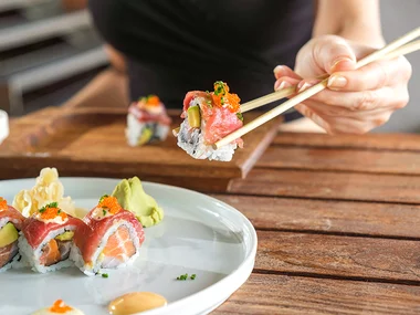 Curso de sushi en La Muffinería de Madrid