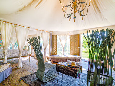 1 magica notte di Glamping in Suite Luxury Tent