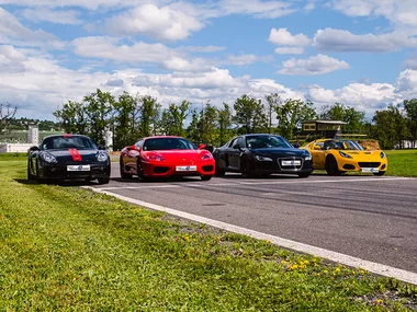 Stage de pilotage : 12 tours en Ferrari, Audi R8, Porsche et Lotus sur le circuit d'Andrézieux