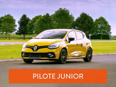 Stage de pilotage pour 1 enfant : 5 tours de circuit au volant d'une Clio RS