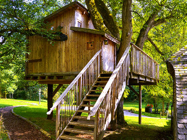 2-daagse in een boomhut in Dinant