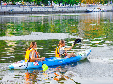 Séance de paddle ou kayak à Namur pour 4 personnes