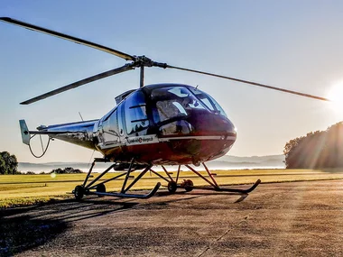 Balade dans les airs : vol en hélicoptère autour de l'Uetliberg et au-dessus de Zurich