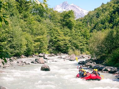 Spannendes Rafting-Abenteuer auf der Lütschine