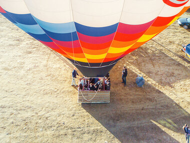 Aranjuez desde el aire: 1 paseo en globo de 1 hora con brunch y reportaje fotográfico