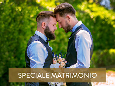 Fuga di 1 notte con cena gourmet in hotel 4* per una coppia di sposi LGBT
