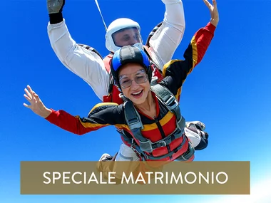 Adrenalina dopo il matrimonio: 1 esperienza emozionante per lo sposo