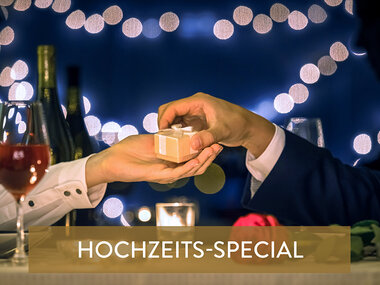1 Nacht in Italien in einem 4*-Hotel mit Abendessen und Zugang zum Spa zum Hochzeitstag