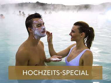 Entspannender Hochzeitstag: 2 Nächte in ausgewählten Schweizer Hotels mit Wellness-Pause