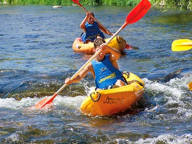 Descenso del río Sella de 4 horas para 2 personas