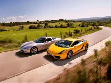 Todo un sueño: 1 ruta por carretera de 20 km en un Lamborghini Gallardo